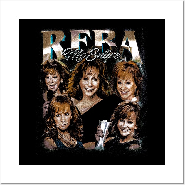 Reba McEntire Vintage Wall Art by FandiLagi